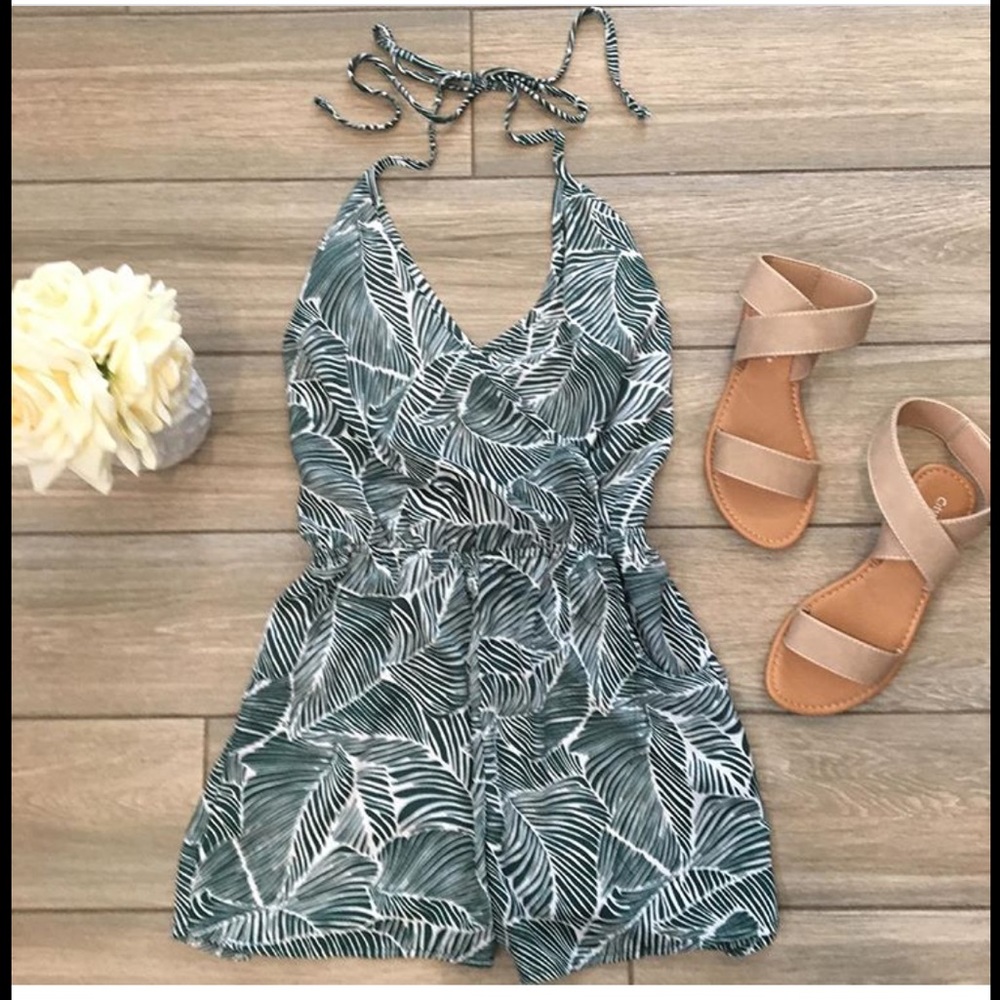 FIJI Halter Romper